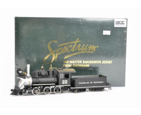 Spectrum by Bachmann On30 Gauge American Steam Locomotives, a boxed duo including  25998 unlettered 2-8-0 locomotive factory 