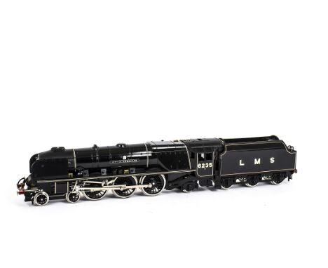 An ACE Trains 0 Gauge 2/3-rail E/12-J1 Duchess Class 4-6-2 Locomotive and Tender, in LMS lined black as no 6235 'City of Birm