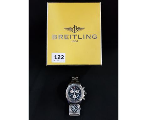 GENUINE BREITLING WRIST WATCH CHRONOMETER AVENGER PURCHASED 14/02/2004 WITH BOX AND PAPERS , SERVICED BY LUNNS 19TH MAY 2017