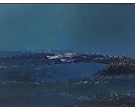 DANIEL (DAN) O'NEILL - OIL ON BOARD - SEASCAPE 15.5' X 11.5'
