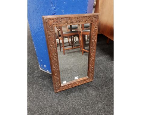 CARVED MIRROR