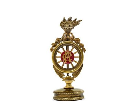 L'Automobilie Club de France (A.C.F.) MascotMascotte de.l' Automobile Club de France (A.C.F)Mascot signed by Charles Massin, 