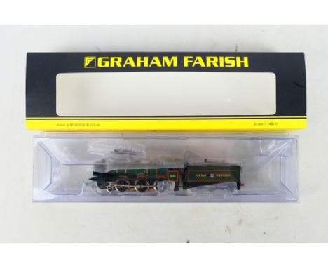 Graham Farish - A boxed N gauge Modified Hall Class number 6960 Raveningham Hall # 1404. The model appears Mint in a Good box