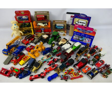 Corgi - Micro Machines - Solido - Matchbox - Others - An assortment of over 50 predominantly unboxed diecast items to include