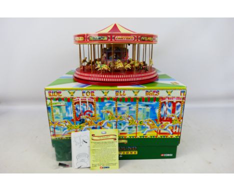 Corgi - A limited edition 1:50 scale 'Carters Steam Gallopers' from the Corgi Fairground Attractions 2002 series # CC20402. T