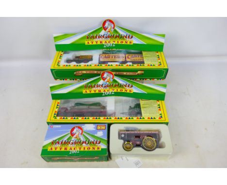 Corgi - Fairground Attractions - A group of limited edition vehicles in Carters livery, Foden S21 Lorry & Trailer # CC10804, 