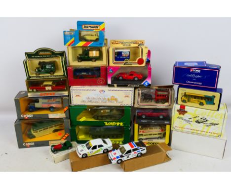 Matchbox - Corgi - Verem - Matchbox Dinky - Others - A group of boxed diecast model vehicles in various scales. Lot includes 