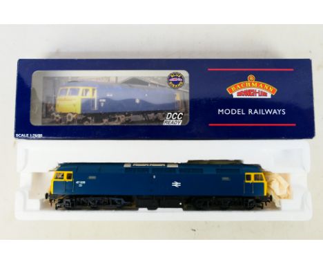 Bachmann Branchline - A boxed OO gauge diesel locomotive #32-802 Class 47/0 47035 in BR Blue. Item appears to be in excellent