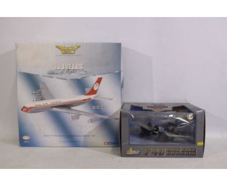 Corgi, Air Legends - 2 x boxed 1:144 and 1:48 scale die-cast airplane models - Lot includes a limited edition number 785 of 1