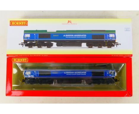 Hornby - A boxed OO gauge locomotive R30024 Freightliner Class 66 Co-Co Bill Bolsover 66623. Item appears to be in excellent 