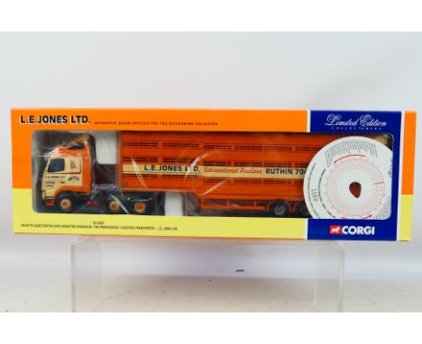 Corgi - A limited edition truck in 1:50 scale, Volvo FH Globetrotter with Houghton Parkhouse Professional Livestock Transport