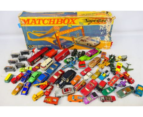 Matchbox - Corgi - Dinky - Lone Star - A group of unboxed vehicles including Lamborghini Miura # 33, Dodge Dart Phoenix, Morr