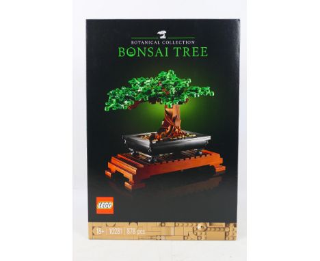 Lego - A boxed factory sealed Lego #10281 'Botanical Collection' Bonsai Tree. The set is presumed to be in Mint condition bei