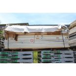 Pallet of Assorted Exterior Slab Doors, Size Range from 32" - 36"= Quantity of 17. LOCATION: 4313