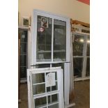 Assorted Single Windows, Quantity of 17 = (1) 32x77, (1) 24x36, (1) 28x72, (3) Curve Top Transoms