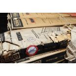 Pallet of 40 = (20), 10ft straight hand rail kits, white vinyl, 120"x 42" sections, (20) 8"x42"