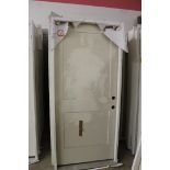 Kingswood Solid Core Transitional doors, Primed White, Quantity of 12 (32in - 1 left, 28in-1