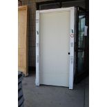 Kingswood 36 Inch Interior doors, Primed White, Quantity of 6 (2 left and 4 Right Hand). LOCATION:
