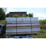 Pallet of Assorted Hollow Core Interior/Exterior Slab Doors, Size Range from 32" - 36"= Quantity