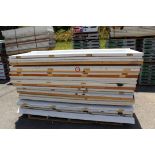 Pallet of Assorted Hollow Core Interior/Exterior Slab Doors, Size Range from 32" - 36" = Quantity of
