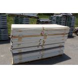 Pallet of Assorted Hollow Core Interior/Exterior Slab Doors, Size Range from 32" - 36"= Quantity