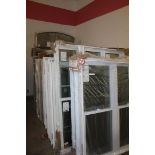 Double Window Pane = (2) 55" x 64", (1) 72x40", (1) 72x72", (15) 72"x60", (1) 60x60", (1) 64x72", (