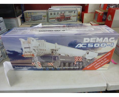 Boxed Conrad Models 1:50 Scale Diecast Luffing Fly Jib for Demag AC 500-1 Telescopic Crane - in nr mint condition