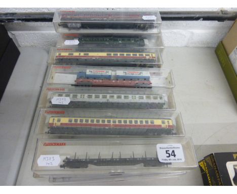 Model Railway - 29 Boxed Fleischmann N gauge rolling stock to include 8119 x 2, 8160 x 2, 8286 x 2, 8299, 8116, 8163, 8162, 8