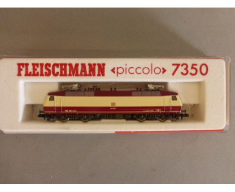 Model Railway - BOxed Fleischmann Piccolo N gauge engine 7350