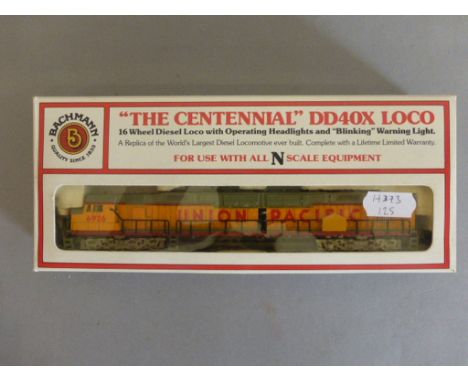 Model Railway - Boxed Bachmann N gauge 51-665-01 The Centennial DD40X Loco