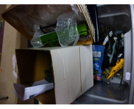 Collection of Giant Warplanes model s on stands with corresponding magazines plus a platsic PT 109 model boat on stand with f
