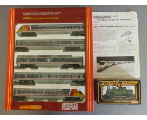 Model Railway - Boxed Hornby OO gauge R794 Advanced Passenger Train Pack plus a boxed Mainline Railways 37054 0-6-0T J72 Clas