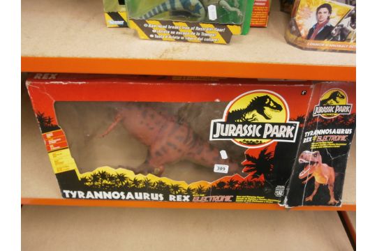 jurassic park electronic tyrannosaurus rex