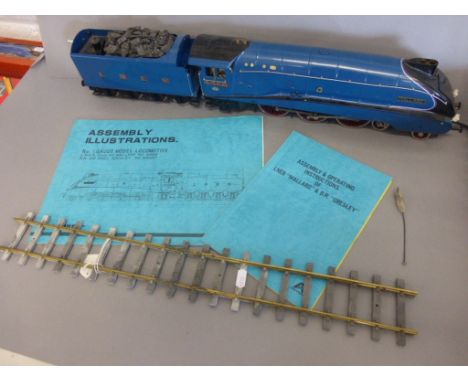 Model Railway - Boxed Aster After Hobby Kit Gauge 1 Live Steam 4468 LNER Mallard Class A4 engine for Fulgurex built with inst