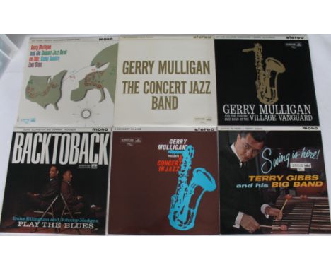 (UK) HMV VERVE SERIES - Exciting collection of 16 x smashing LPs. Artists/titles are Gerry Mulligan (x4) - with Zoot Sims - O