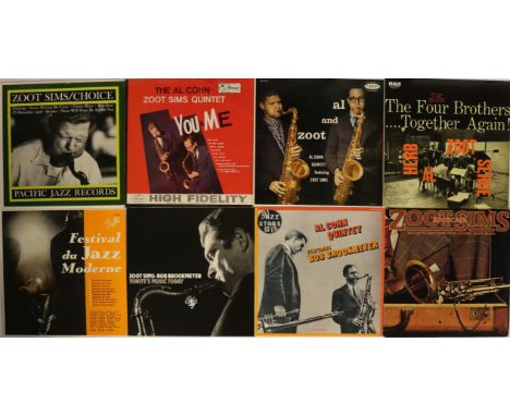INTRODUCING ZOOT SIMS & AL COHN - 'Choice' selection of 15 x LPs! Titles include Choice (1st US Pacific Jazz PJ 20 deep groov