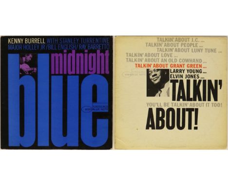 GRANT GREEN/KENNY BURRELL - BLUE NOTE LPs - 2 x nice and early US pressings of these essential LPs! Titles are Talkin' About 