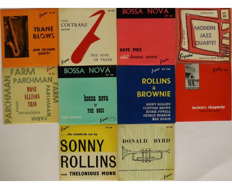 ESQUIRE EPs - Superb collection of 10 x not often found early Esquire EPs. Titles are John Coltrane (x2) - The Soul Of Trane 