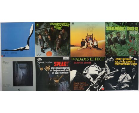 CONTEMPORARY/POST BOP/FUSION/EXOTICA - Quite brilliant collection of 84 x LPs, 13 x 12" and 5 x LP box sets! Artists/titles i