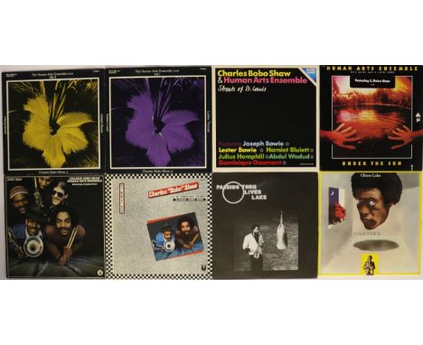 FREE JAZZ/IMPROVISATION - Contemporary collection of 22 x LPs with these artists all connected by either studio output or liv
