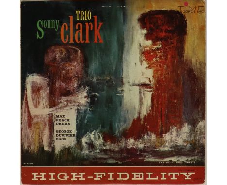 SONNY CLARK TRIO - The extraordinarily scarce original Time issued LP 'Sonny Clark Trio' (T/70010)' with Max Roach on percuss