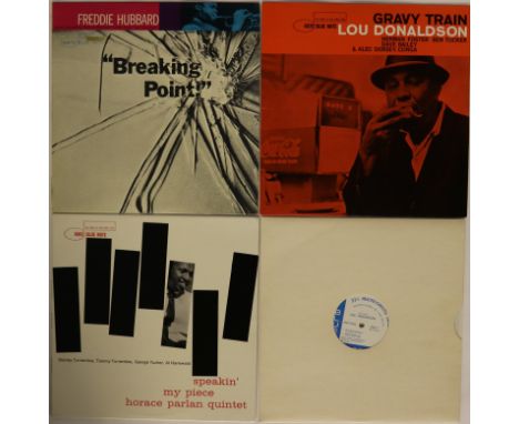 BLUE NOTE - 'NEW YORK USA' LPs - Staggering selection of 4 x early US pressing LPs. Titles are Freddie Hubbard - Breaking Poi