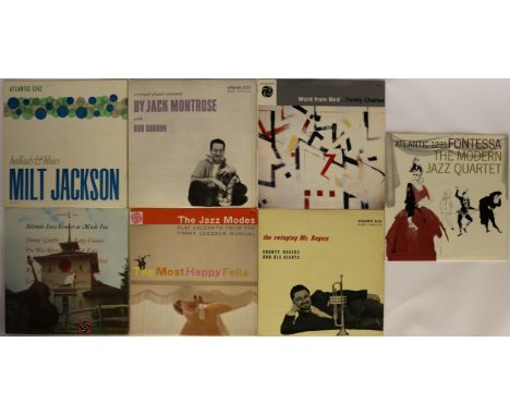 (US) ATLANTIC ORIGINAL MONO LPs - Sublime collection of 7 x original US Atlantic pressing LPs. Titles are Jack Montrose with 