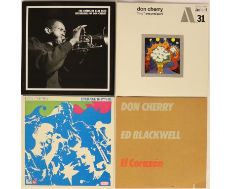 DON CHERRY - This superb bundle of 1 x LP box set and 3 x LPs really is the cherry on the cake. Titles are The Complete Blue 