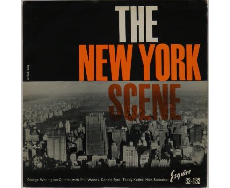 GEORGE WALLINGTON QUINTET - THE NEW YORK SCENE - Extremely rare original UK Esquire release featuring George Wallington, who 