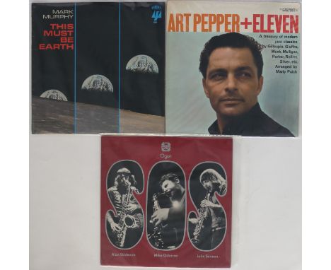 CONTEMPORARY/LIBRARY LPs - Terrific selection of 3 x hard to source LPs. Titles are Mark Murphy - This Must Be Earth (a fanta