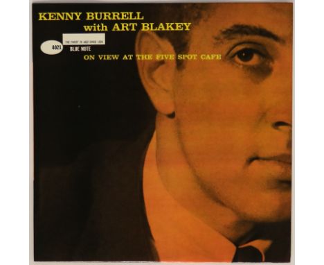 KENNY BURRELL WITH ART BLAKEY - AT THE FIVE SPOT CAFE (BLP 4021) - Introducing this wonderful LP of the 'second set' at The F