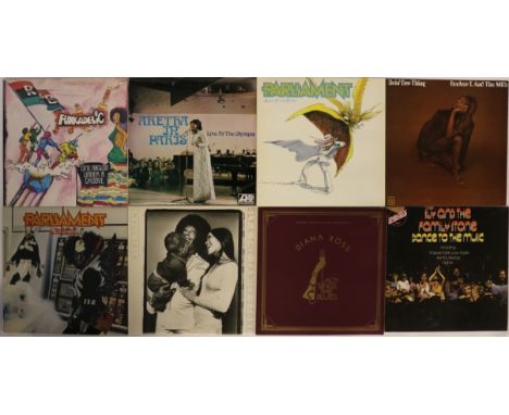 SOUL/FUNK LPs - Stirrin' selection of 16 x cracking LPs. Artists/titles are Funkadelic - One Nation Under A Groove (UK K56539