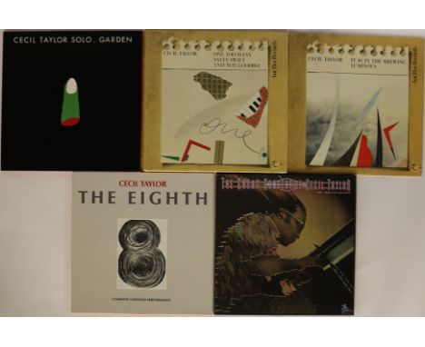 CECIL TAYLOR - LP SETS - Lovely bundle of 5 x LP sets featuring the works of Cecil Taylor. Titles are Garden (hat ART 1993/94