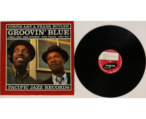 VOGUE/PACIFIC JAZZ - A groovin' selection of 12 x LPs. Artists/titles are Curtis Amy & Frank Butler - Groovin' Blue (LAE 1228